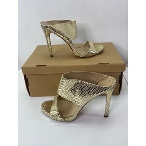 Marciano Gold Heels Size 7M/37
